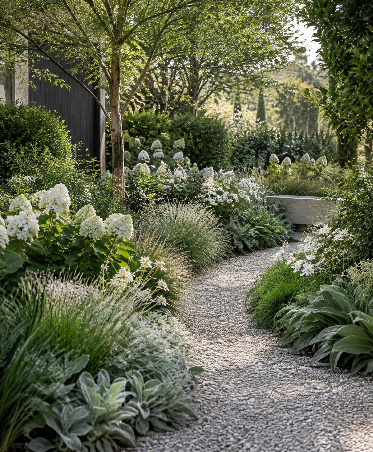 Architectural garden planting detail